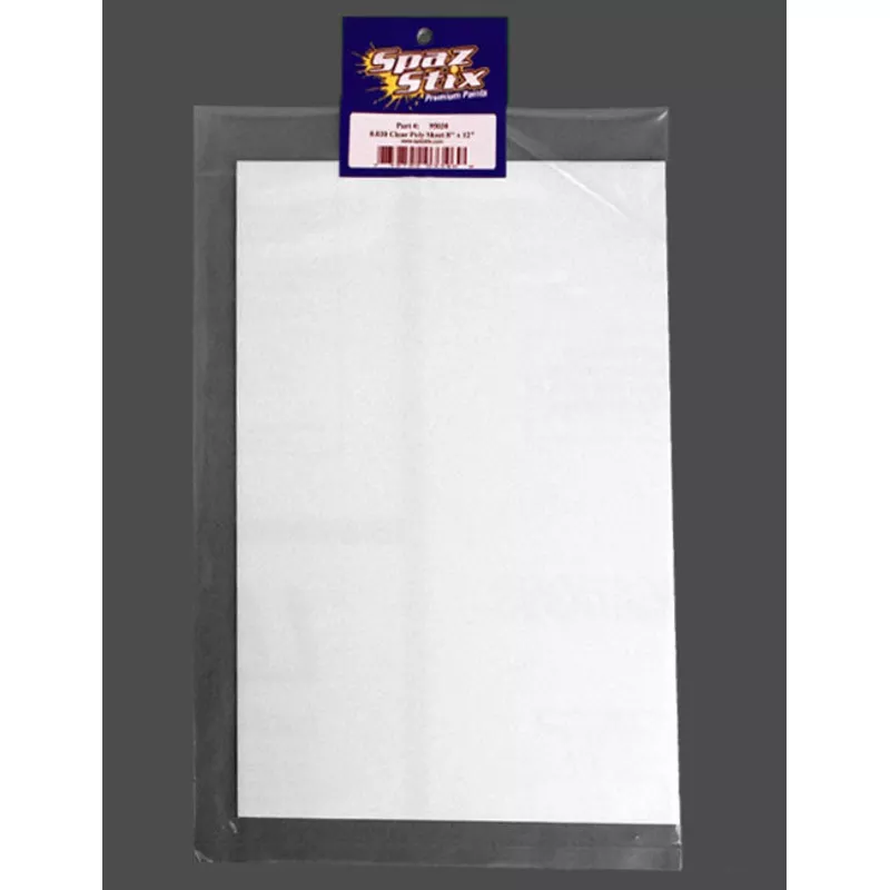 .030" Clear Poly Sheet 8.5x11