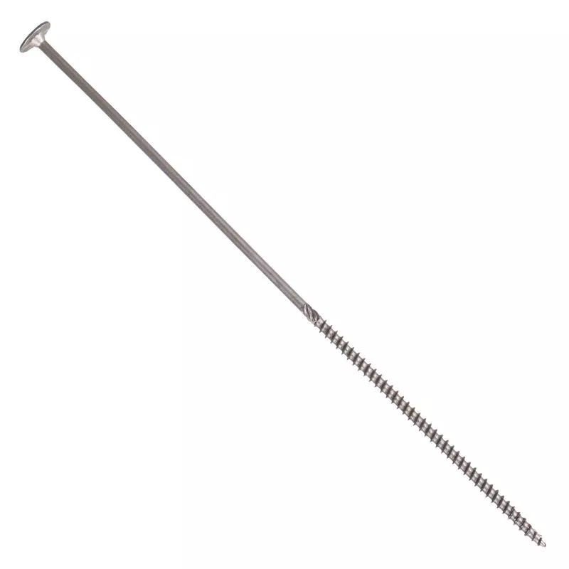 .275 " x 12 " Conquest Structural Screw - T-30 Star Drive, Pkg 25