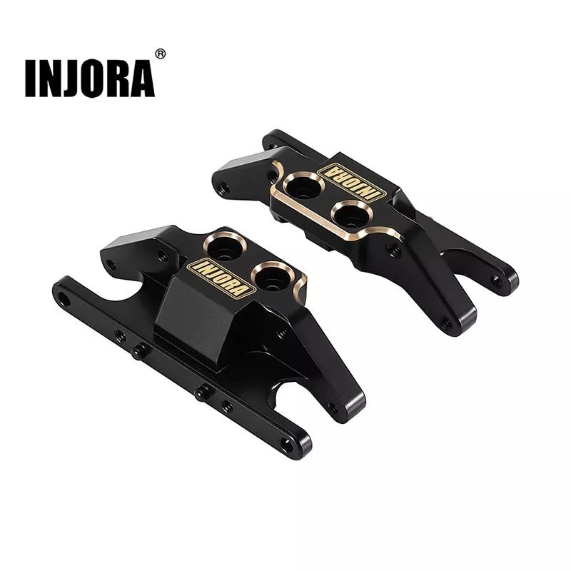 Black Brass Skid Plate Transmission Mount for 1/24 FMS FCX24M