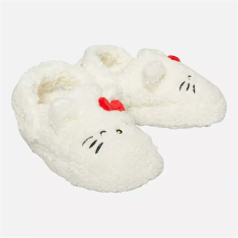 Hello Kitty Fluffy Slippers