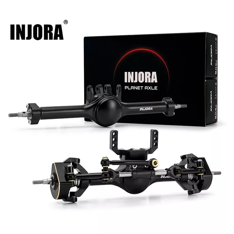 [US Clearance Deal] +7mm Planet Axles with Double Joint Shafts & Scale Hydraulic Steering for 1/18 TRX4M Upgrade