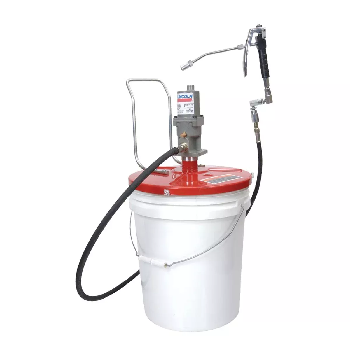 Vslue Series 40:1 Single Acting Grease Pump for 25-50 lb. Pail LIN4489 Lincoln Lubrication